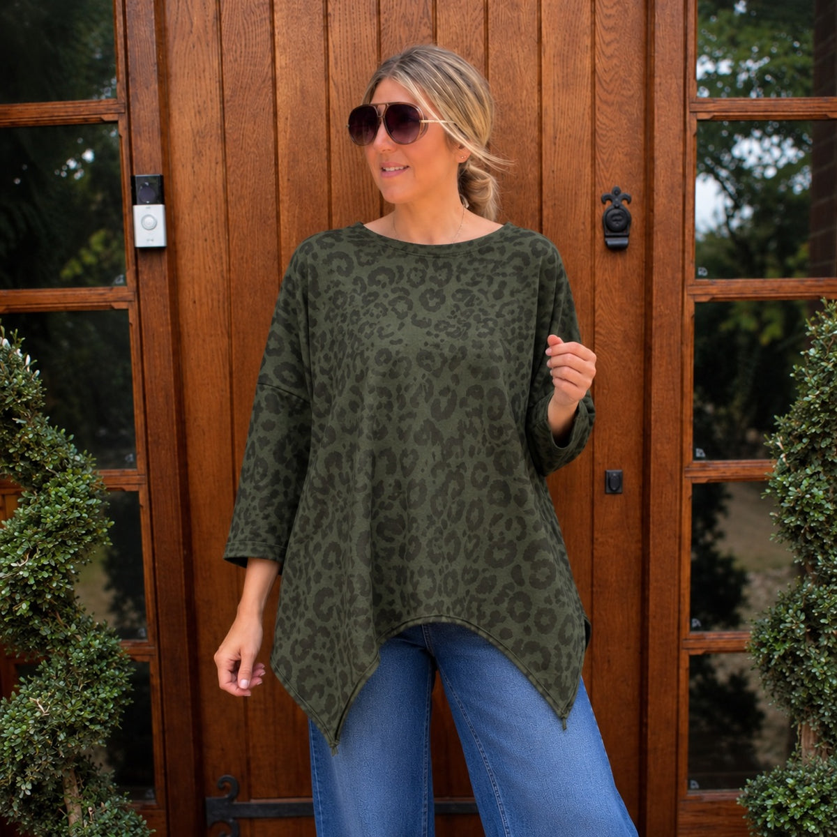 Brogan Leopard Top