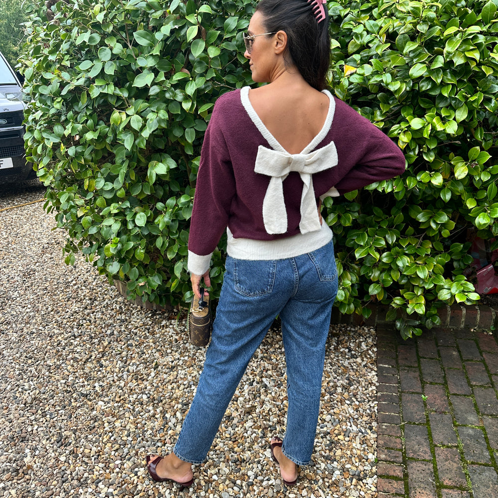 Peta Bow Jumper