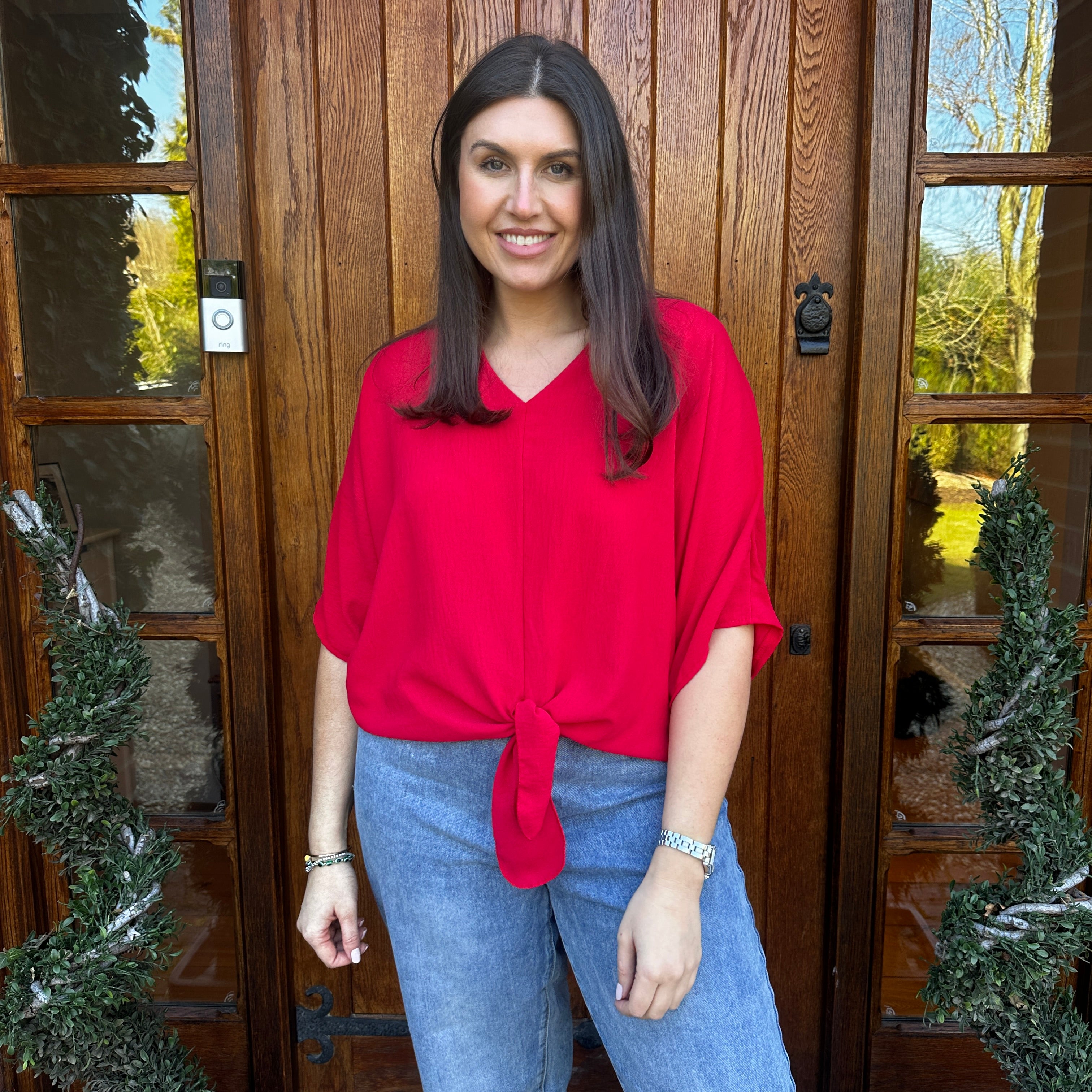 Chantelle Tie Top - Blush Boutique Essex