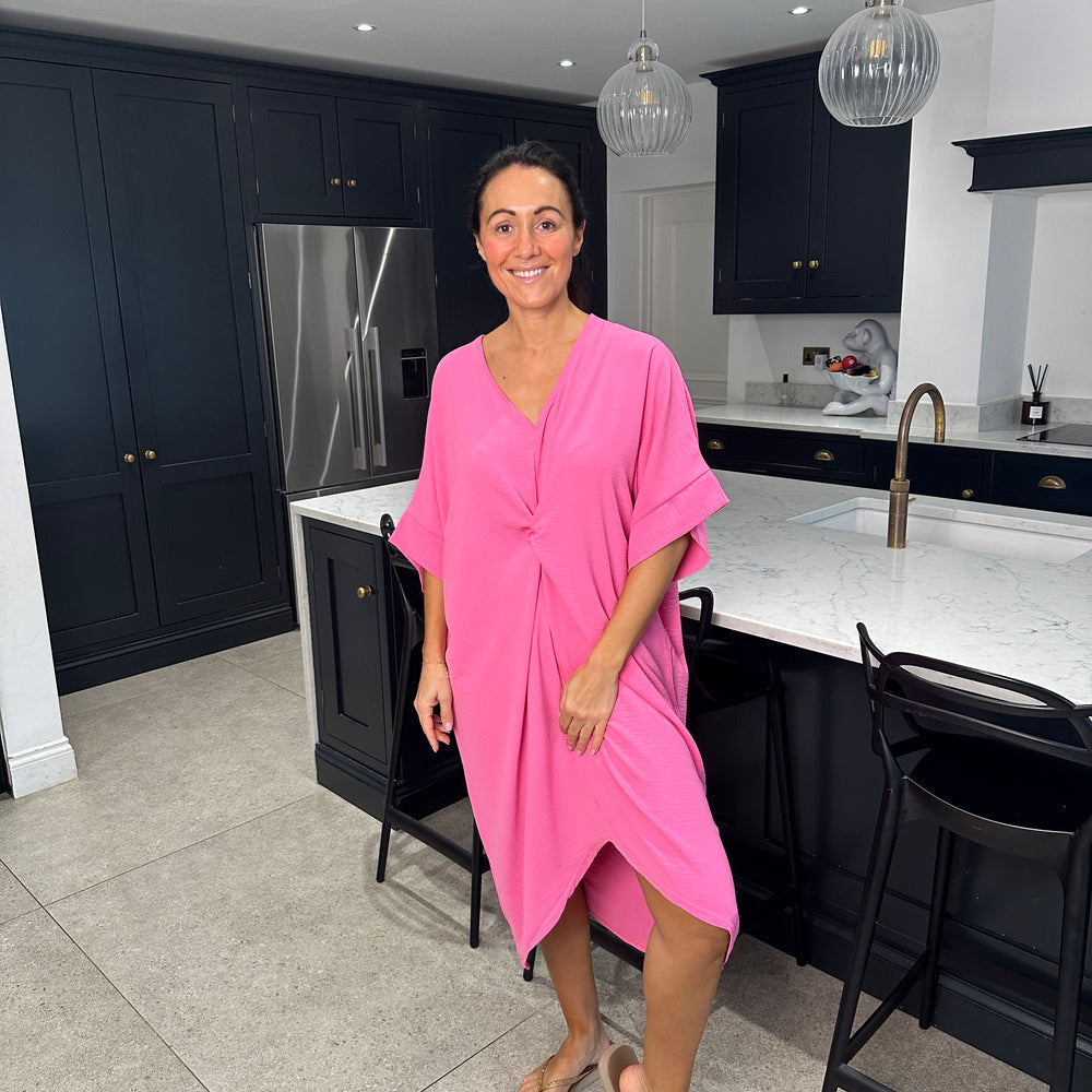 Tiffany Knot Dress - Blush Boutique Essex