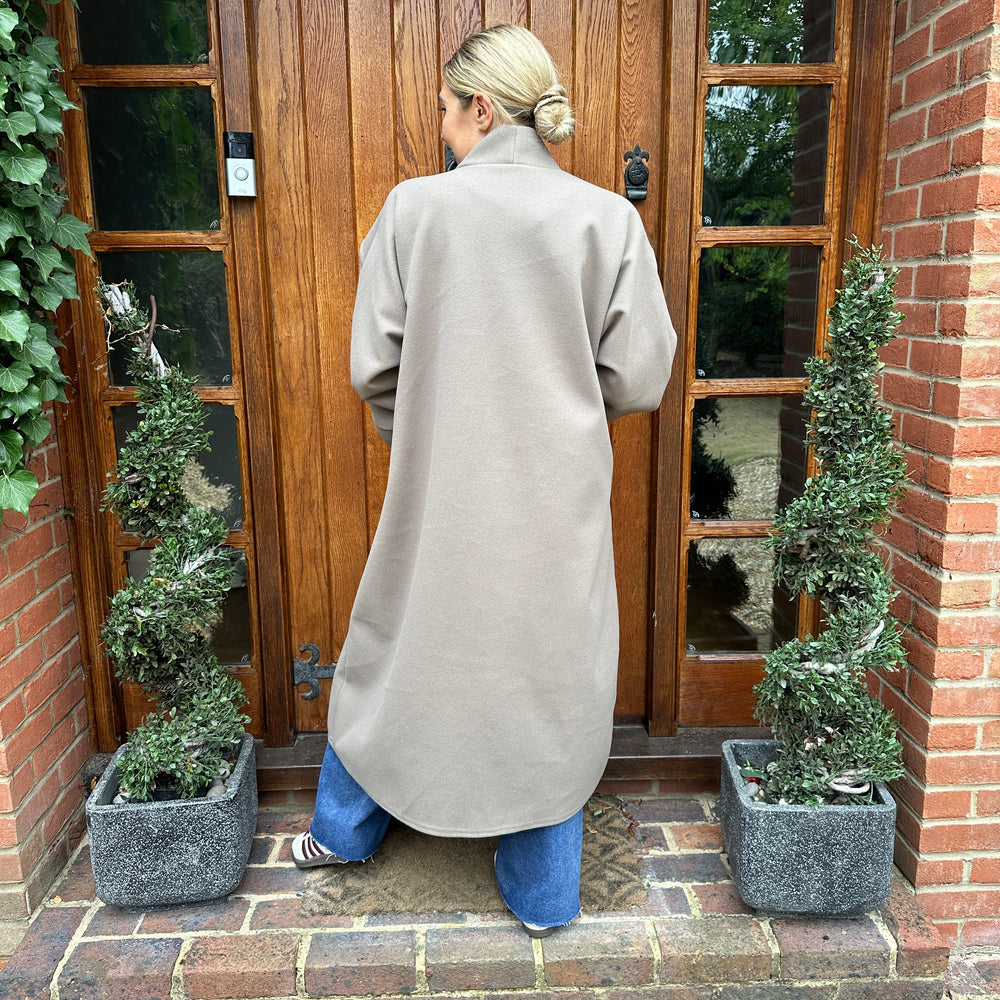 Frank Duster Coat - Blush Boutique Essex