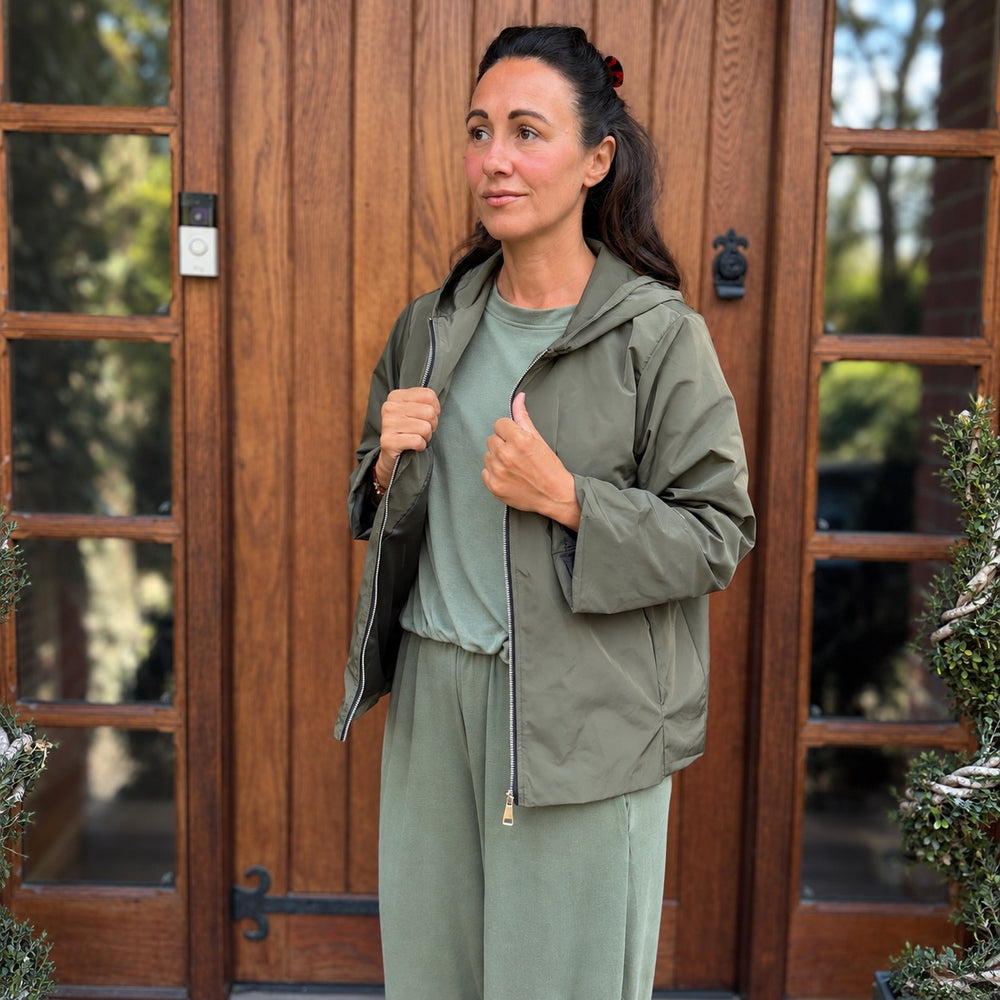 Geri Shower Jacket - Blush Boutique Essex