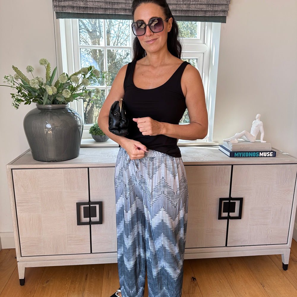 Piper Pleated Trousers - Blush Boutique Essex
