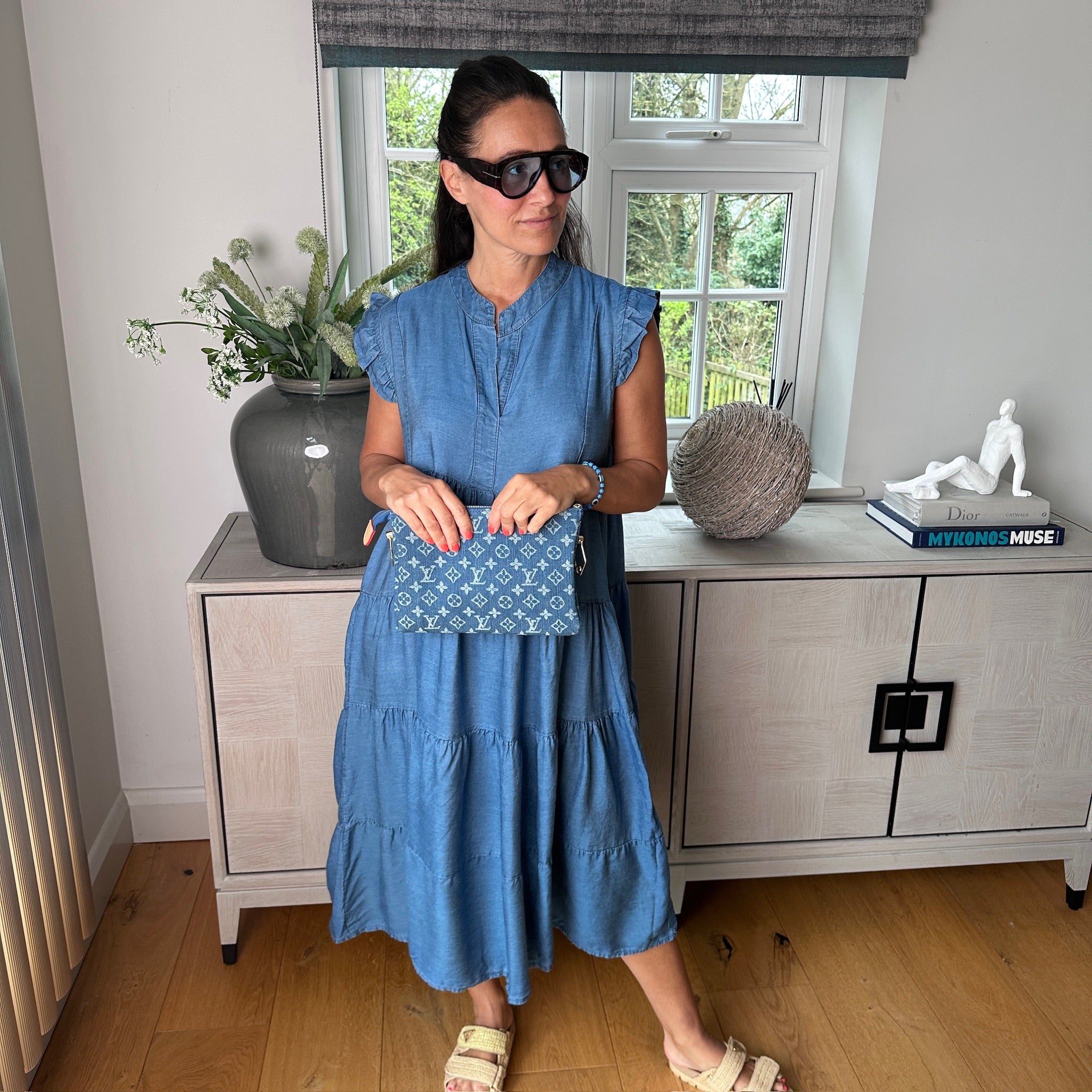 Sean Denim Dress - Blush Boutique Essex