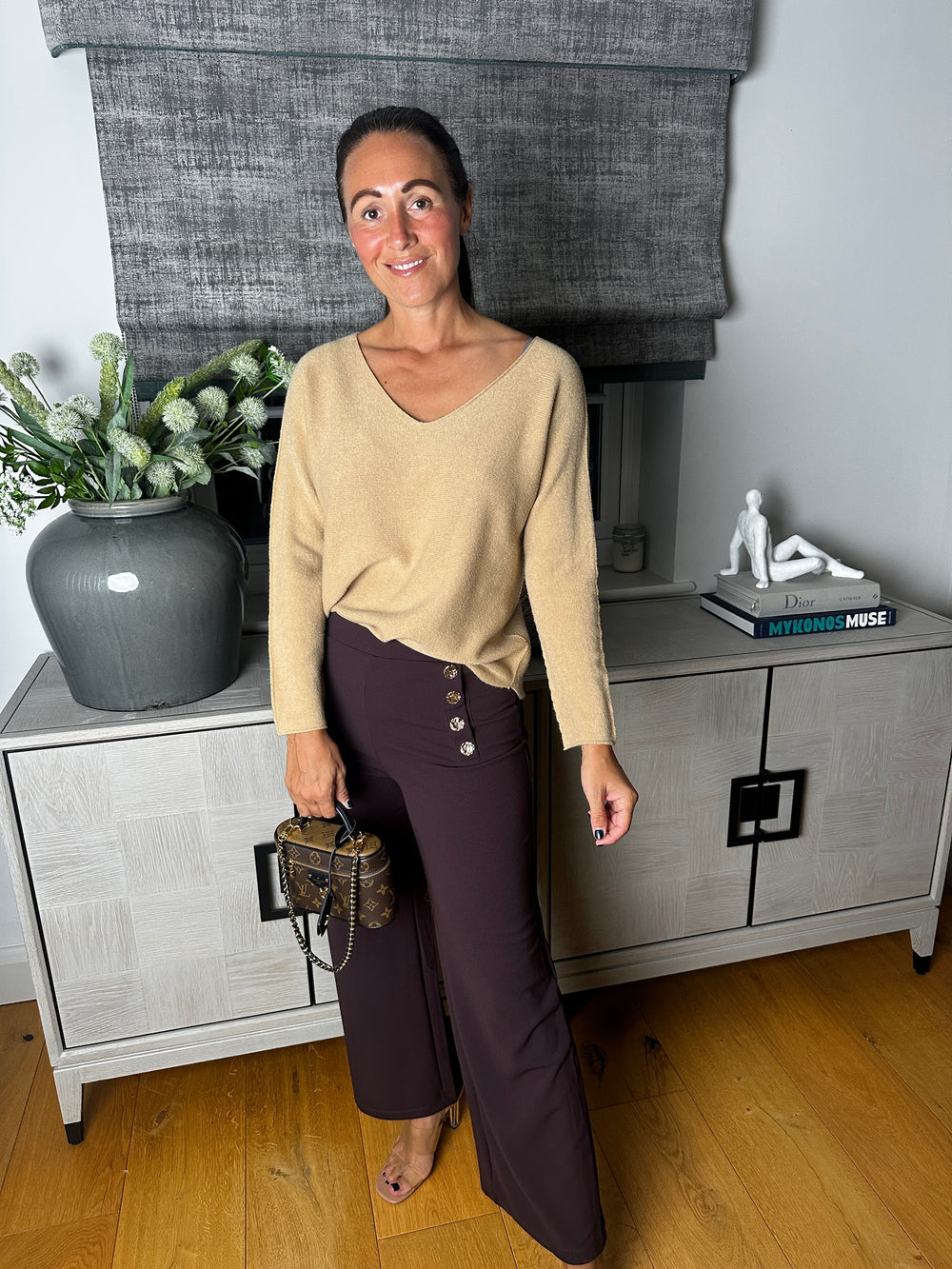 Goldie Trouser - Blush Boutique Essex
