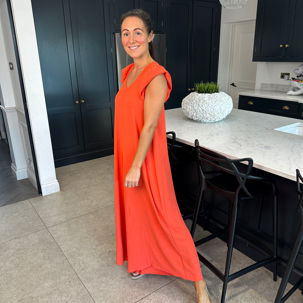 Blair Ruffle Jumpsuit - Blush Boutique Essex