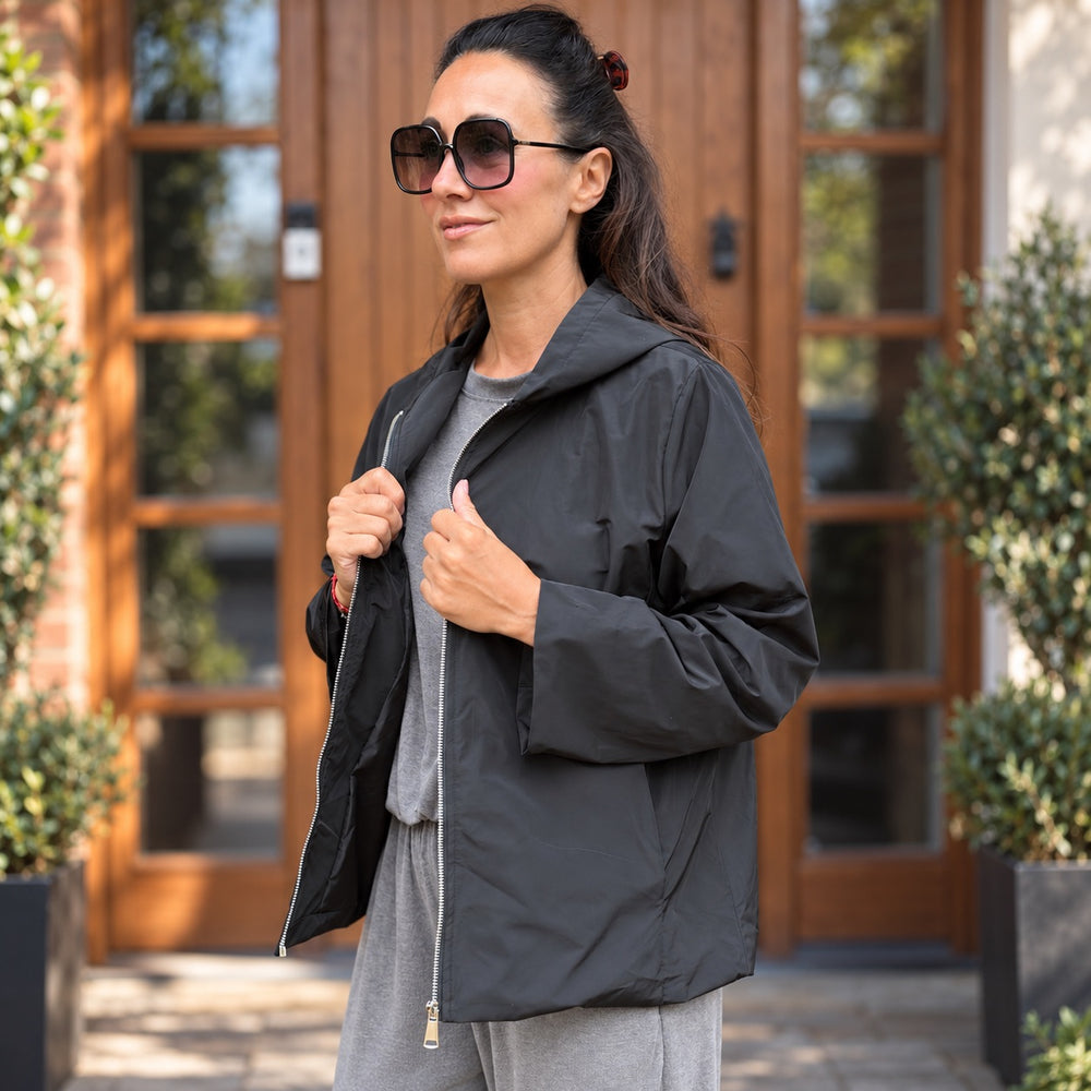 Geri Shower Jacket - Blush Boutique Essex