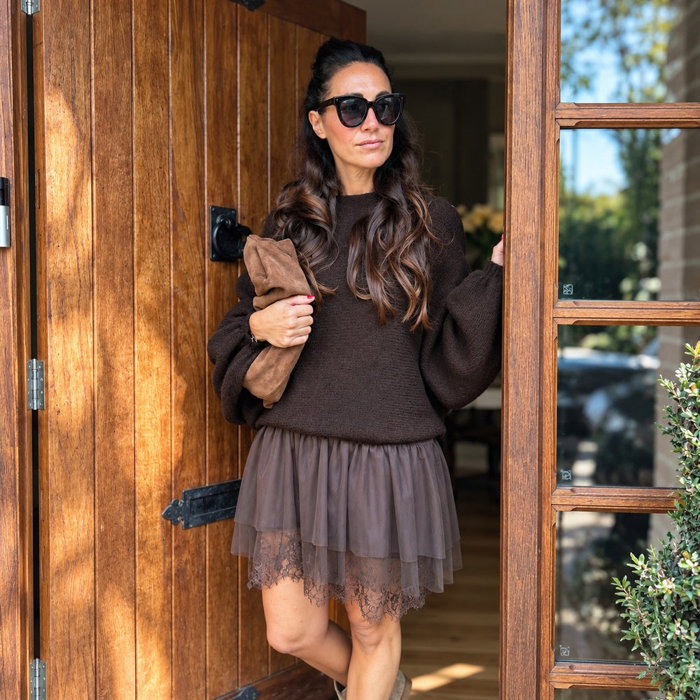Kayla Jumper Dress - Blush Boutique Essex