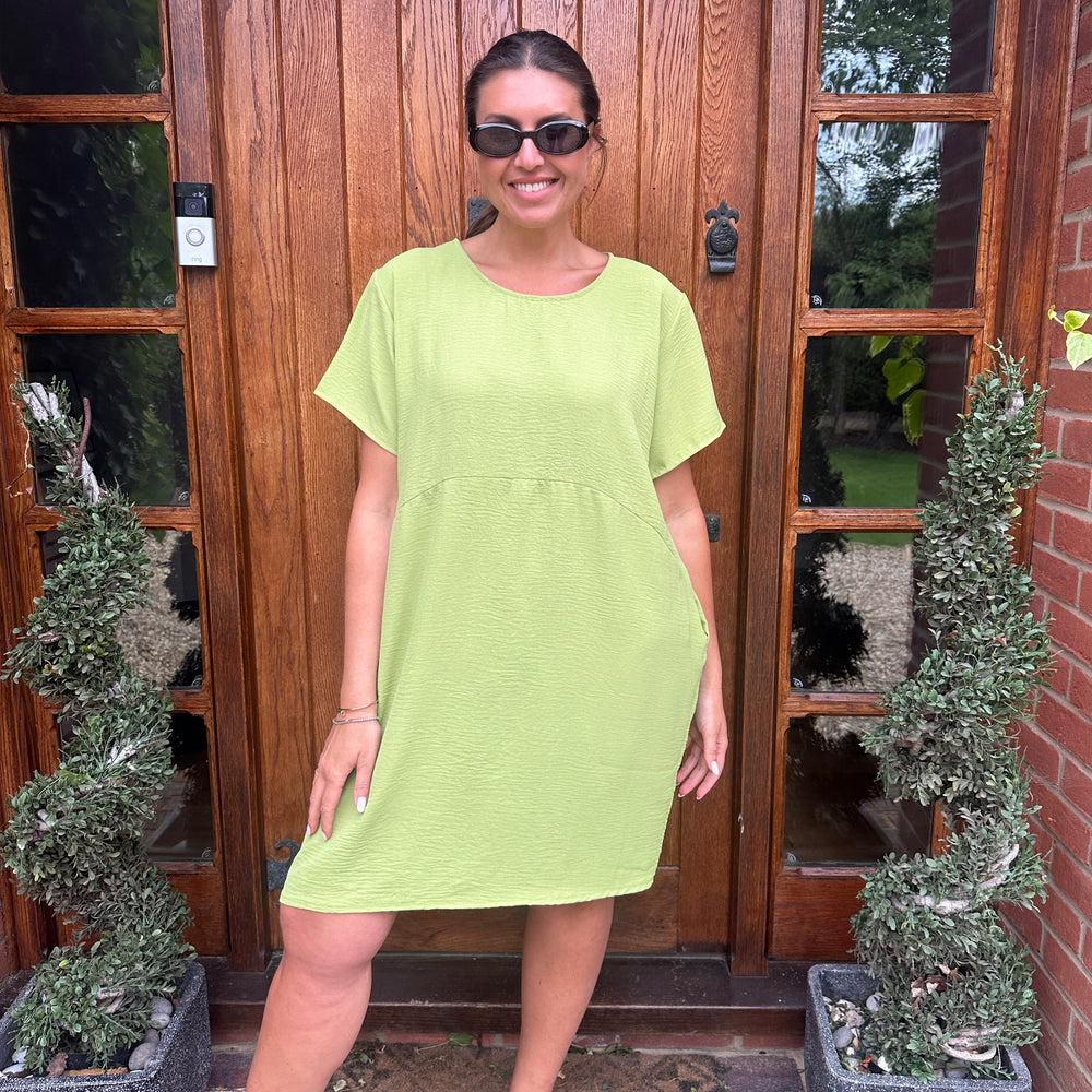 Taylor Necklace Dress - Blush Boutique Essex