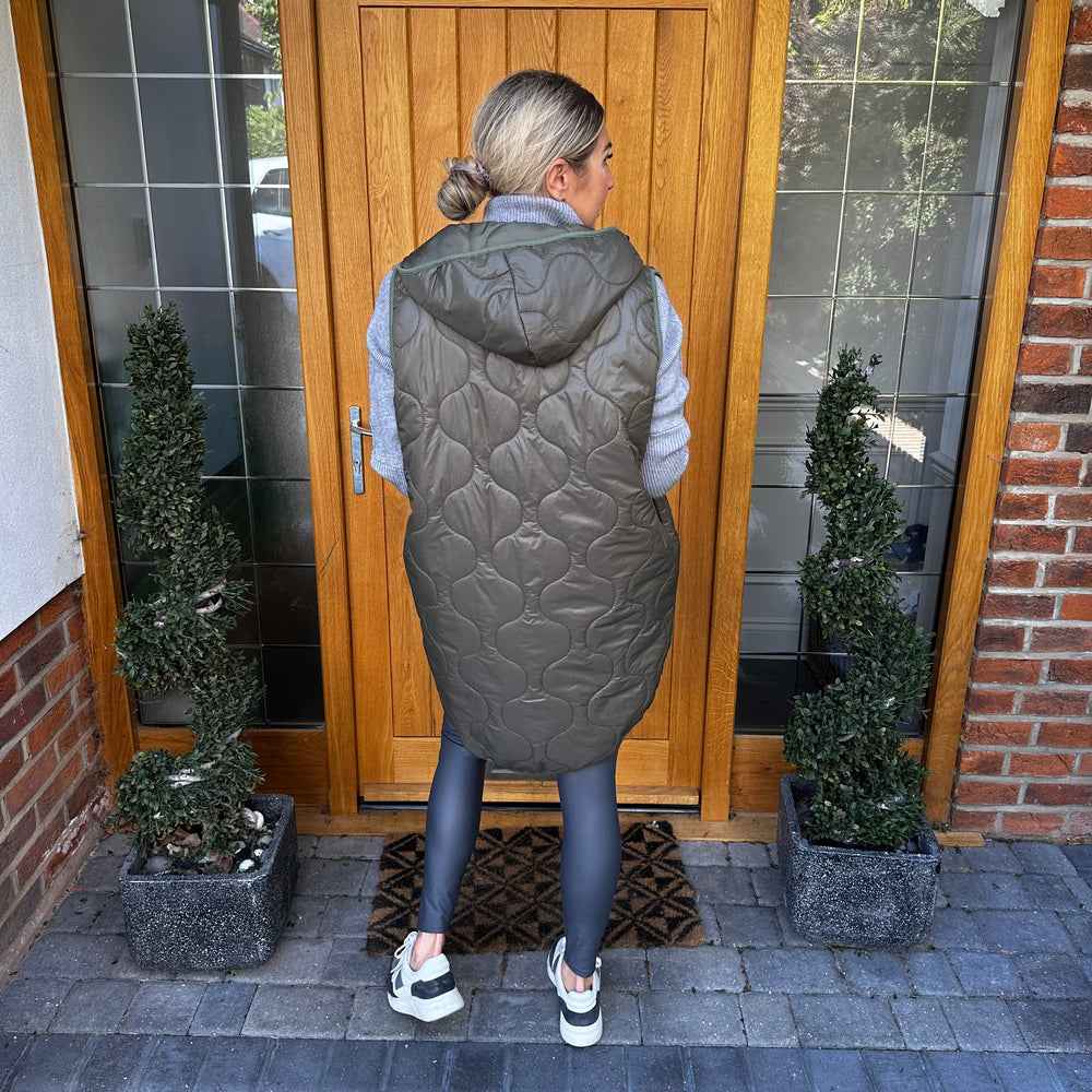 Love Quilted Body Warmer - Blush Boutique Essex