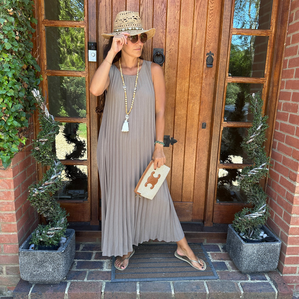 Mia Pleated Maxi