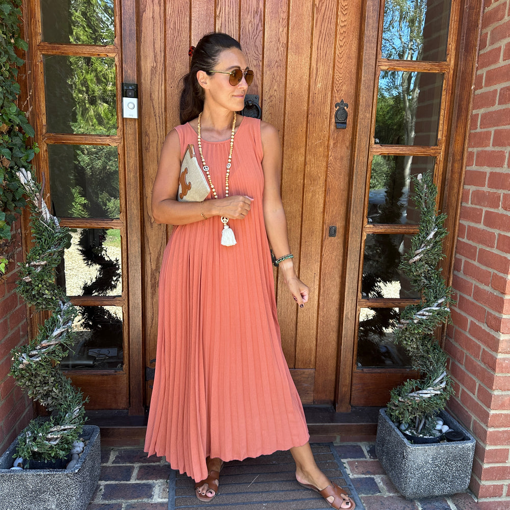 Mia Pleated Maxi