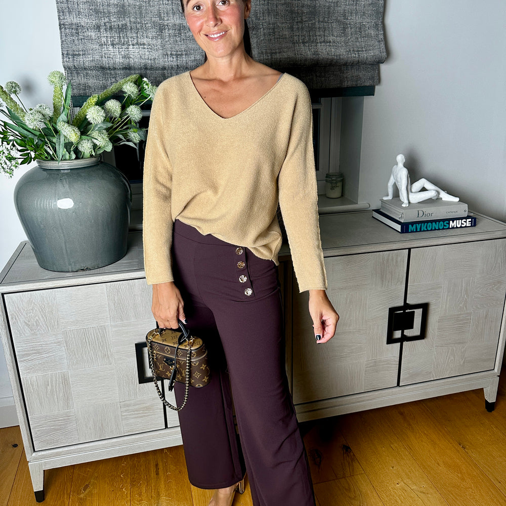 Goldie Trouser - Blush Boutique Essex