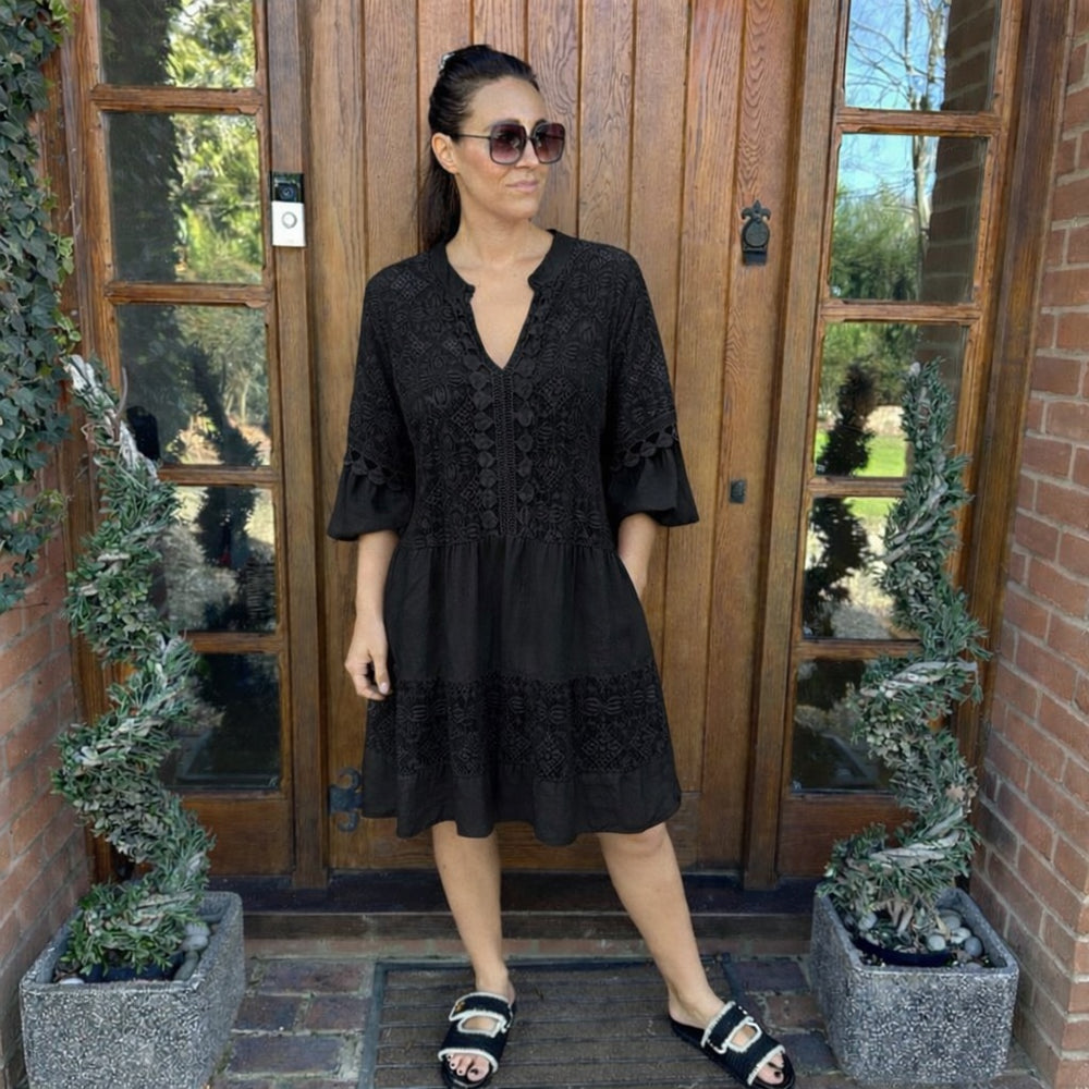 Cobra Swing Dress - Blush Boutique Essex