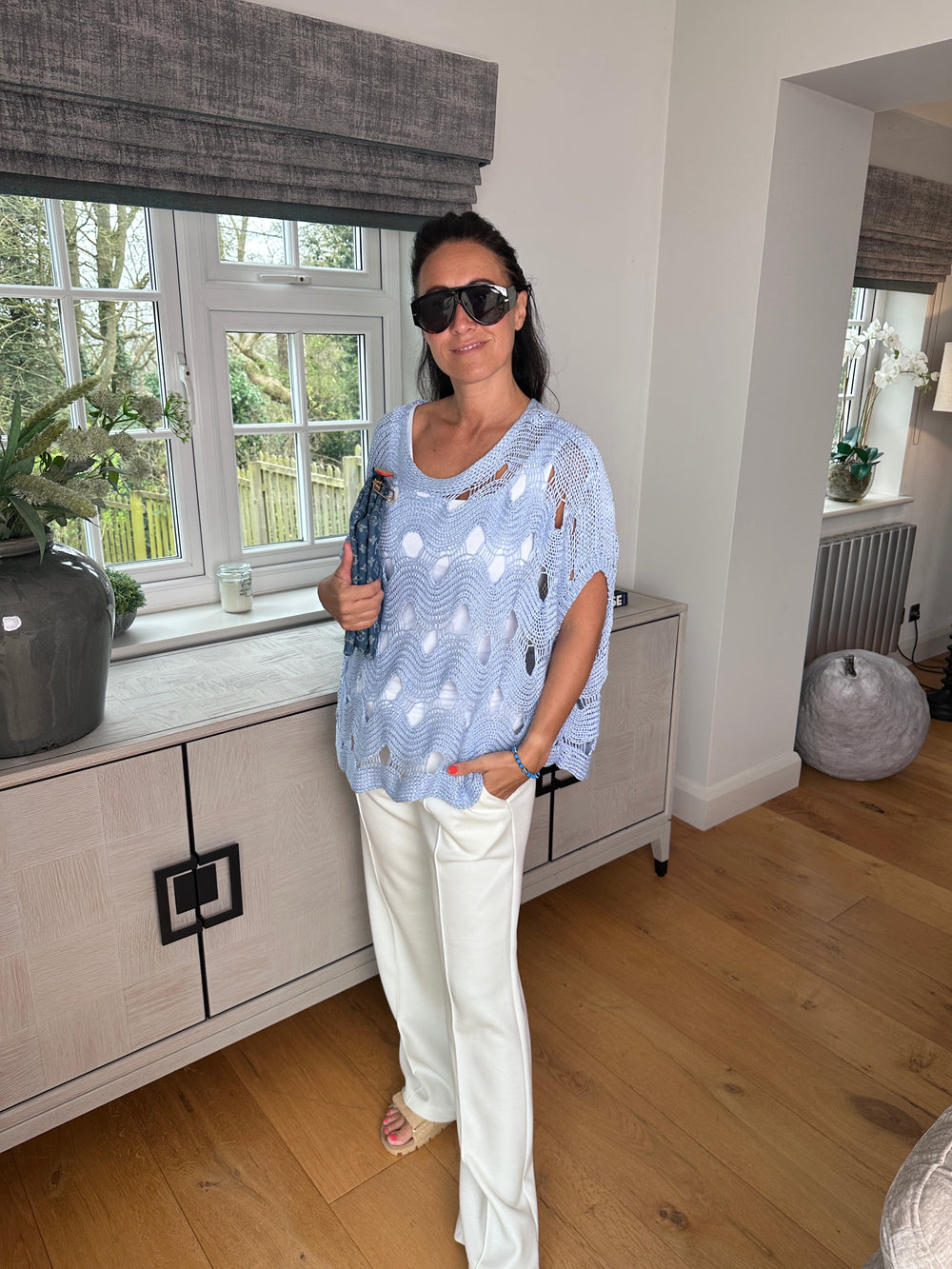 Saffron Crochet Knit - Blush Boutique Essex