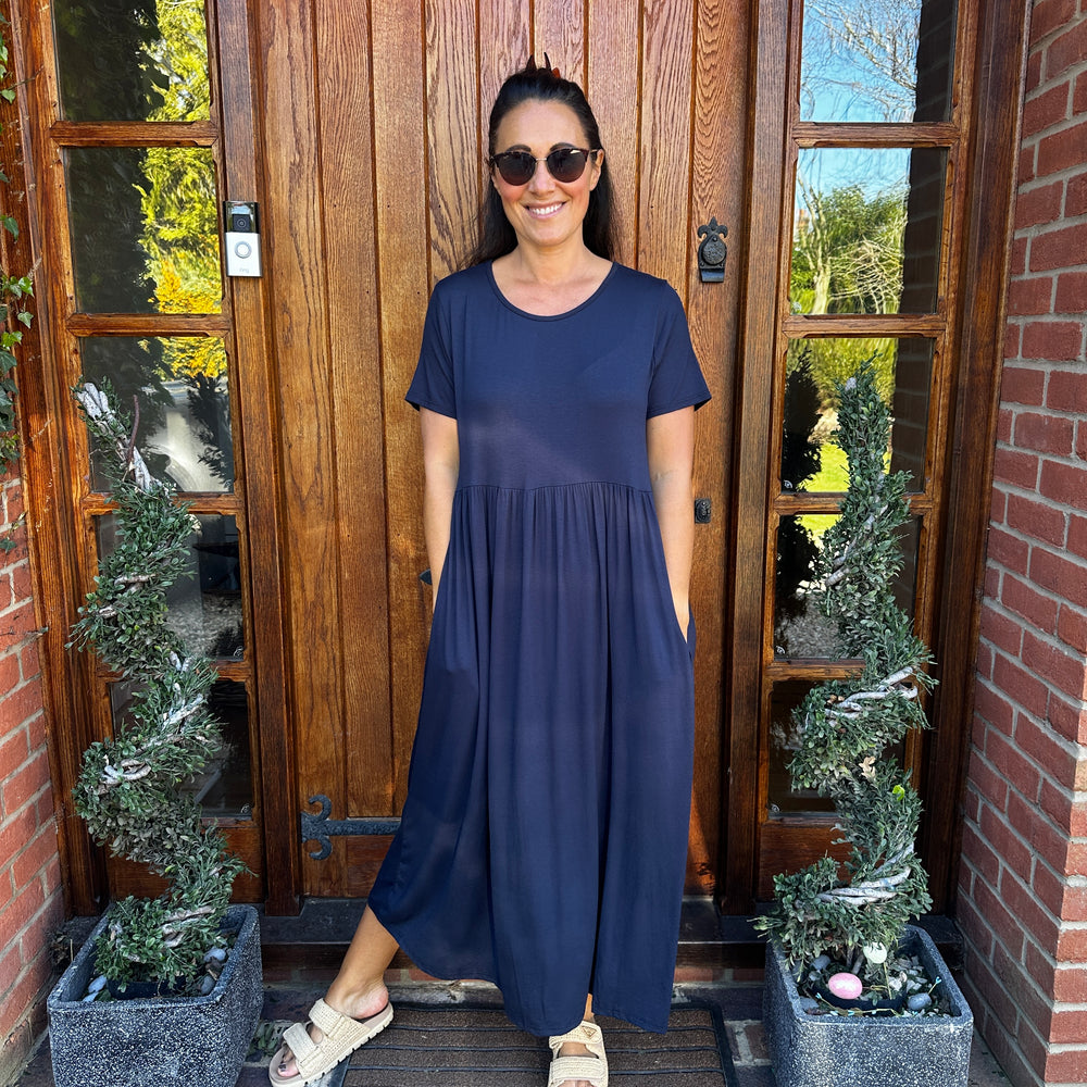Helena Jersey Dress - Blush Boutique Essex