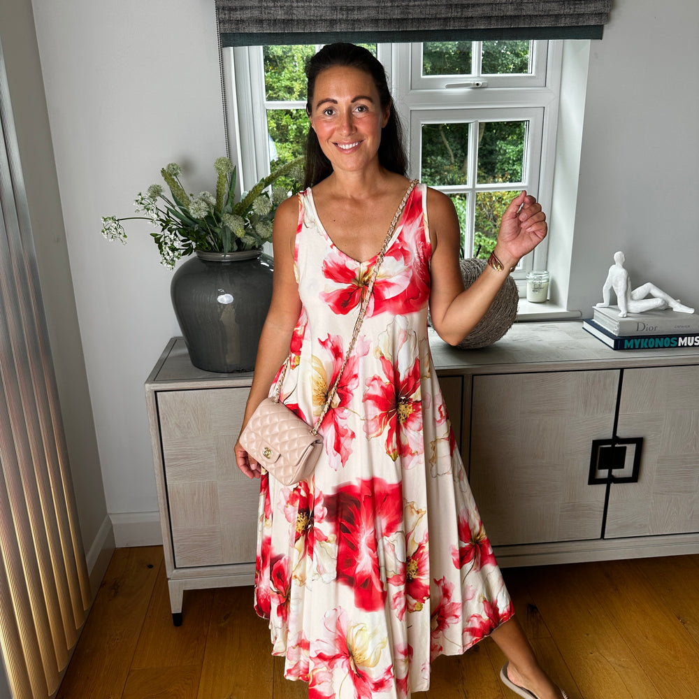 Flower Maria Dress