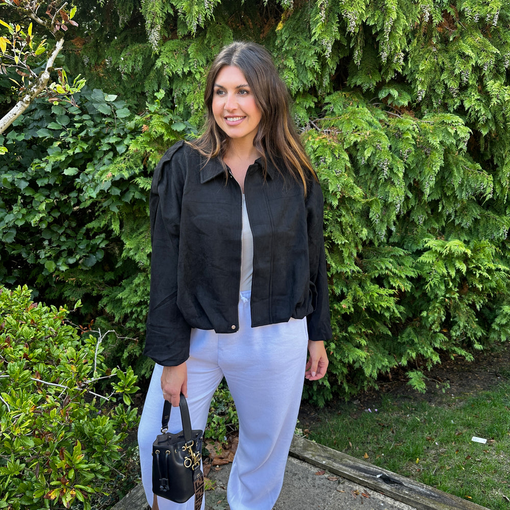 Cherry Bomber - Blush Boutique Essex