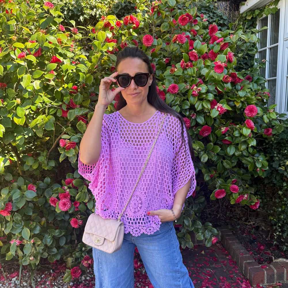 Owen Crochet Top - Blush Boutique Essex