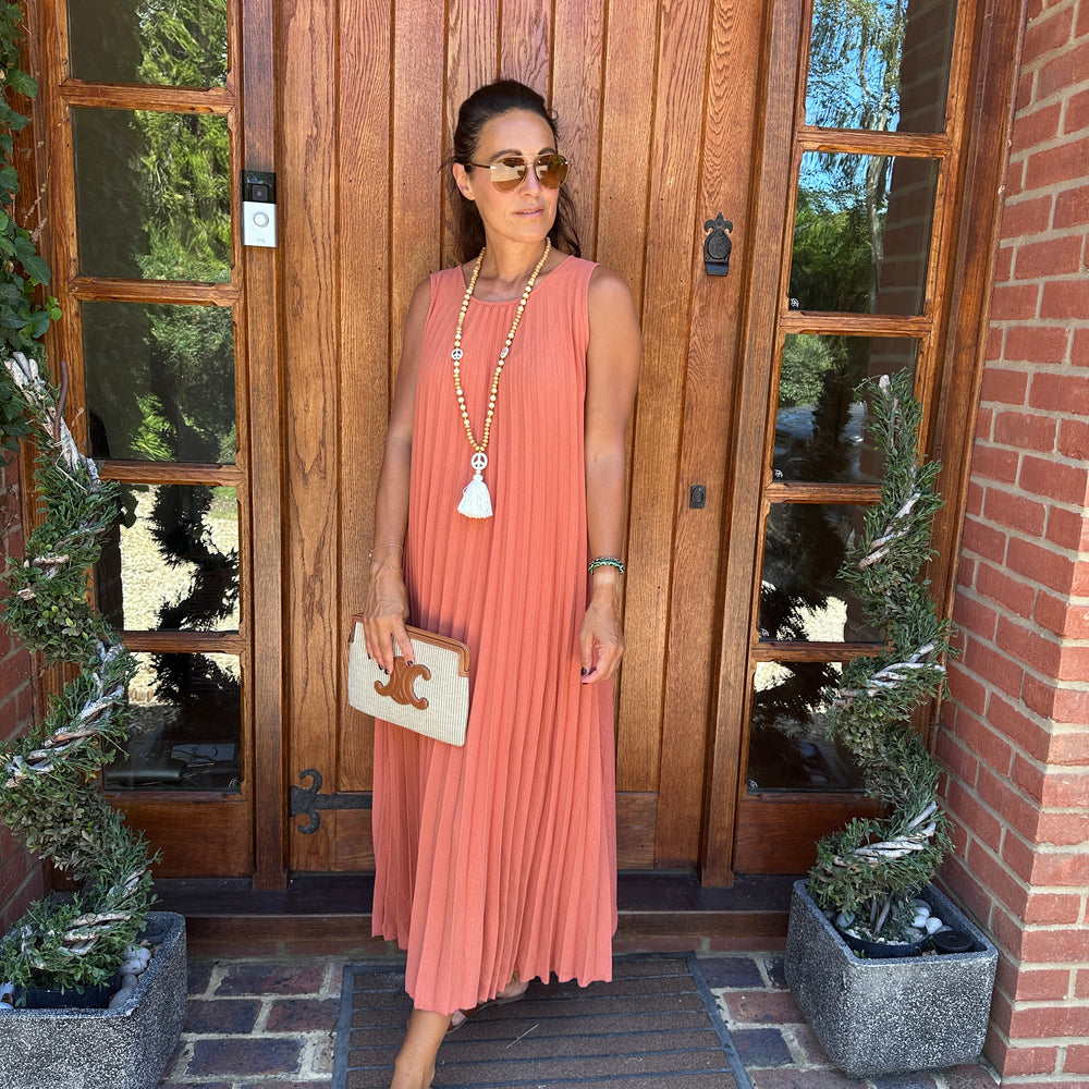 Mia Pleated Maxi