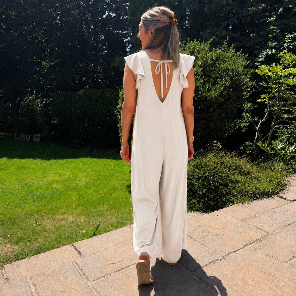 Blair Ruffle Jumpsuit