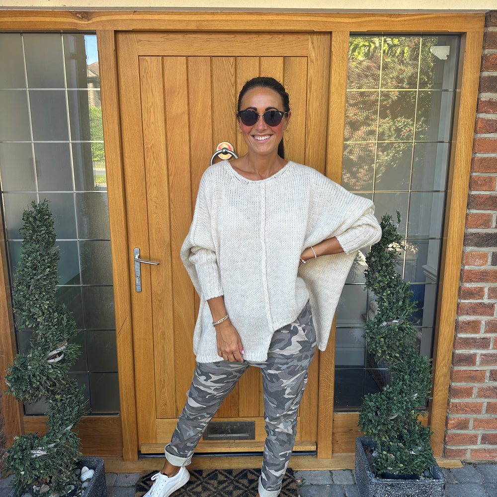 Carli Camo Magic Trousers - Blush Boutique Essex