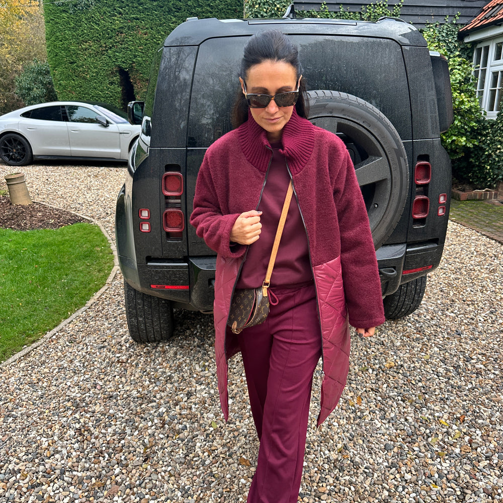 Jude Quilted Coat - Blush Boutique Essex