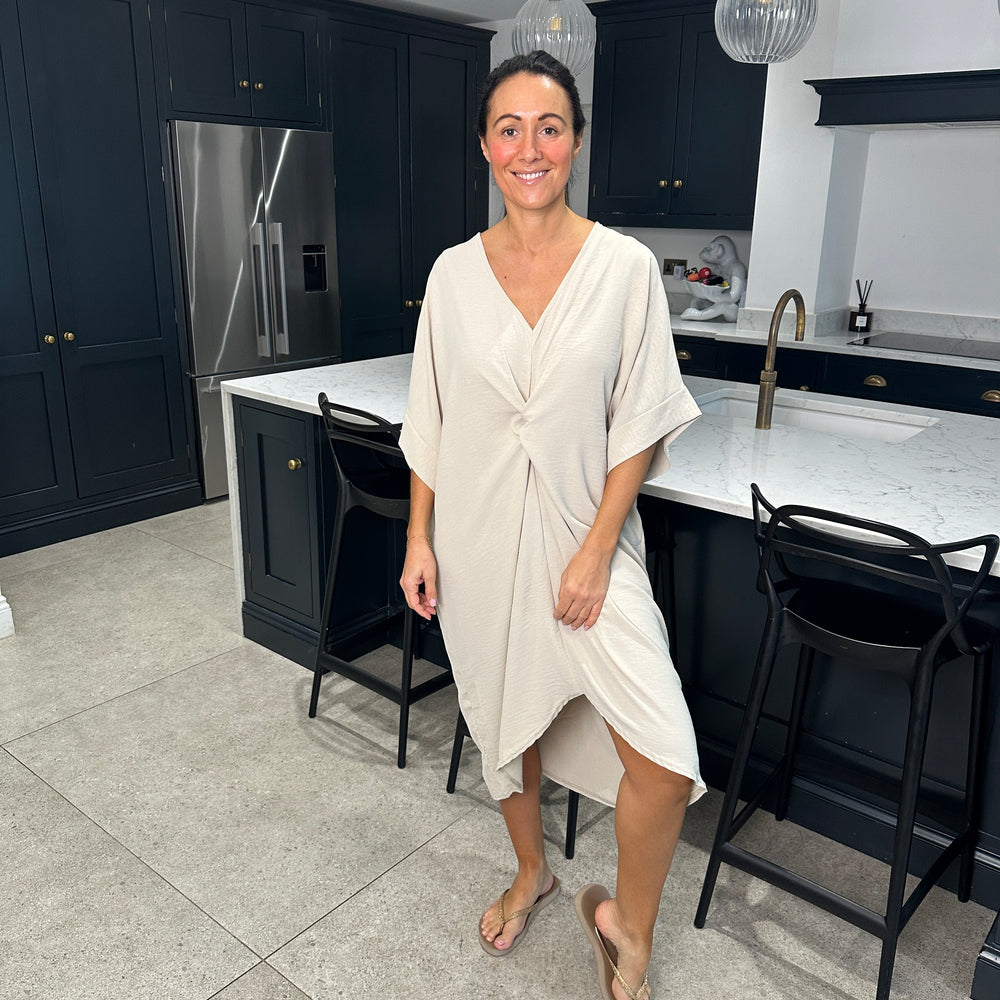 Tiffany Knot Dress - Blush Boutique Essex