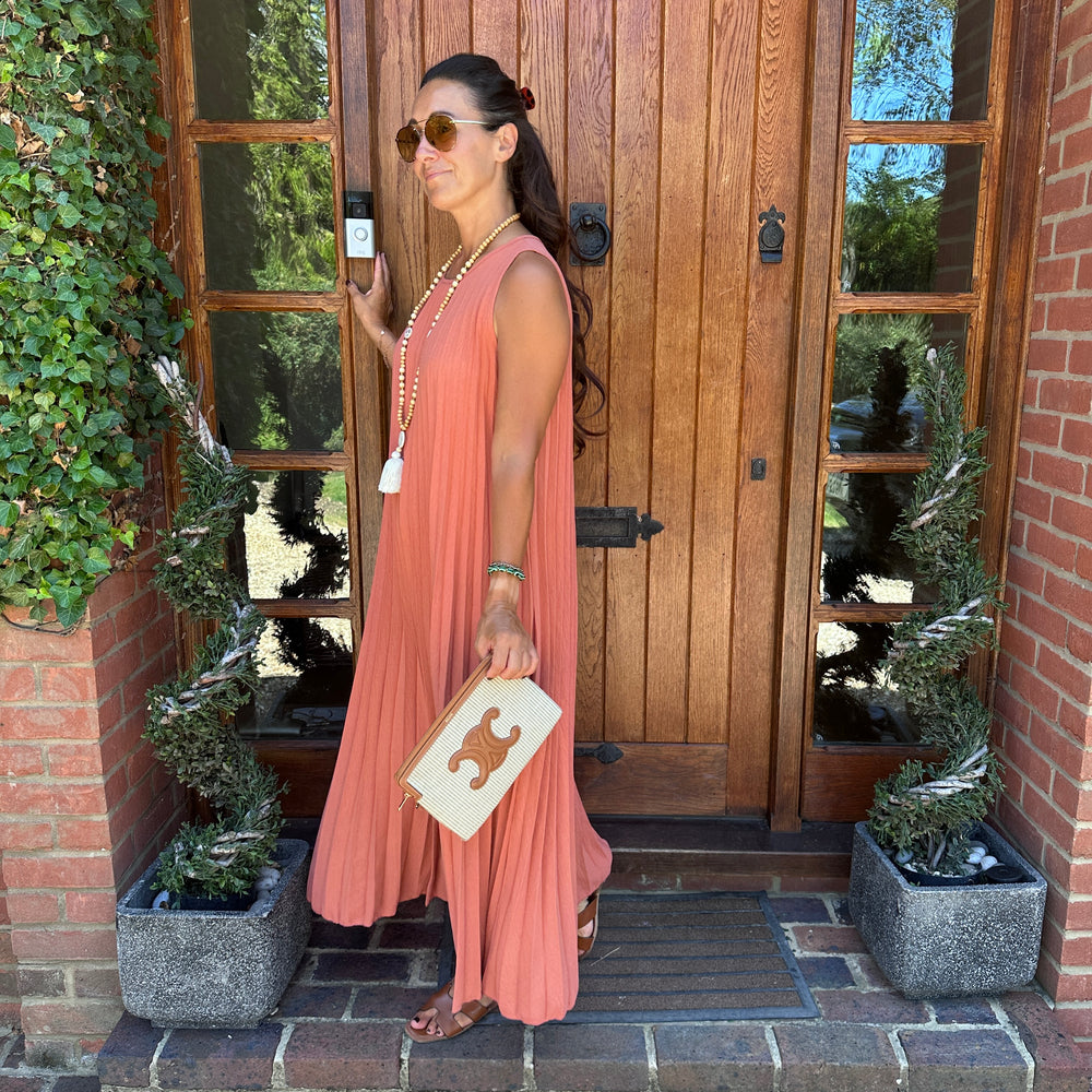 Mia Pleated Maxi