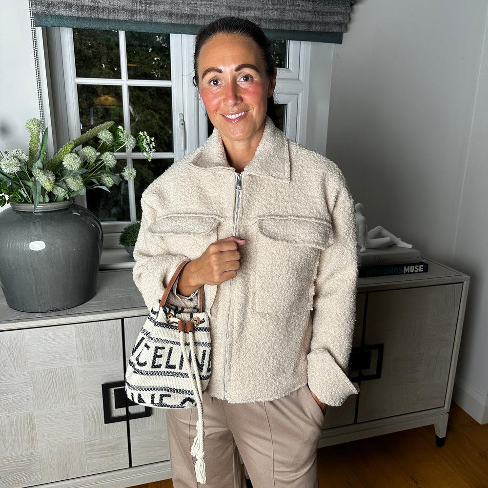 Bobbi Boucle Jacket - Blush Boutique Essex