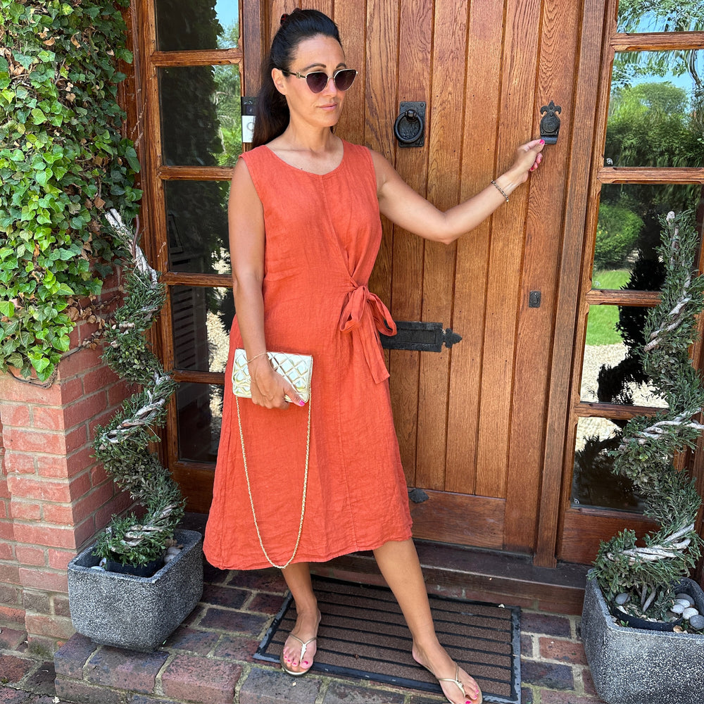 Luca Linen Dress