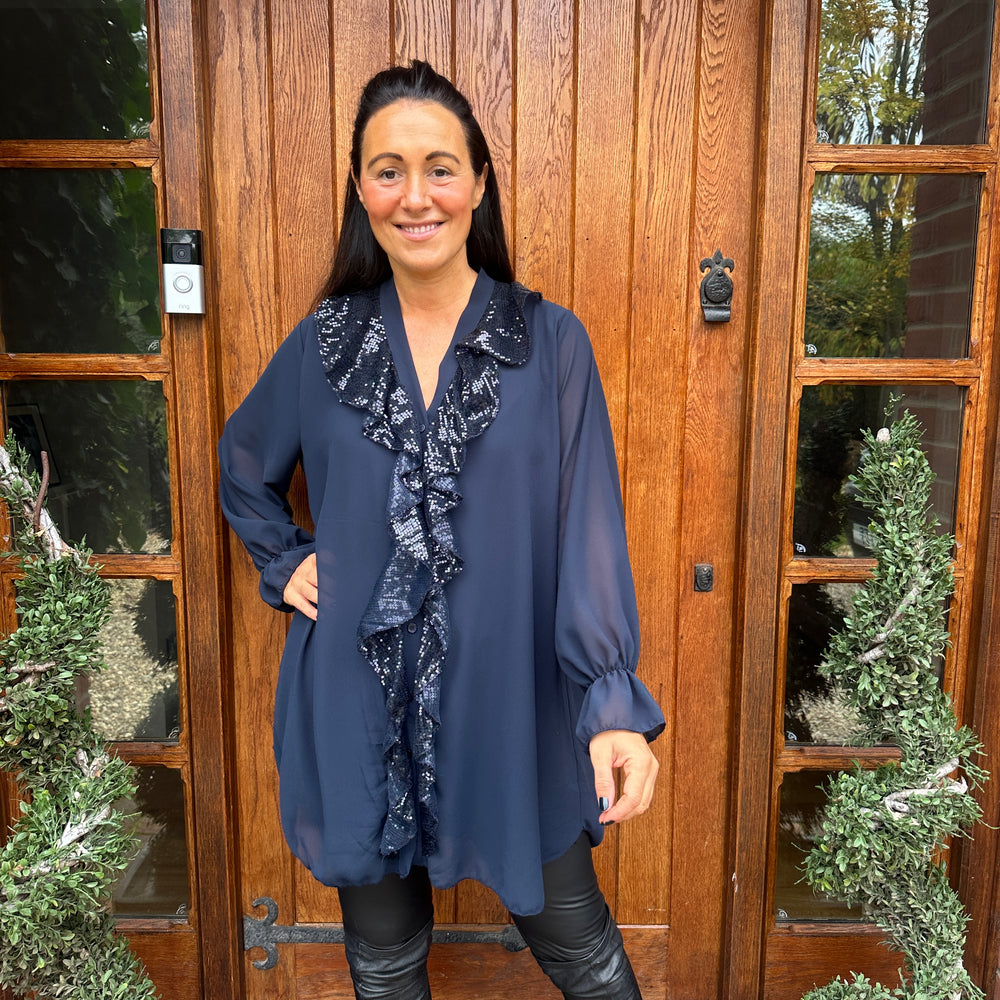 Festive Santiago Shirt - Blush Boutique Essex