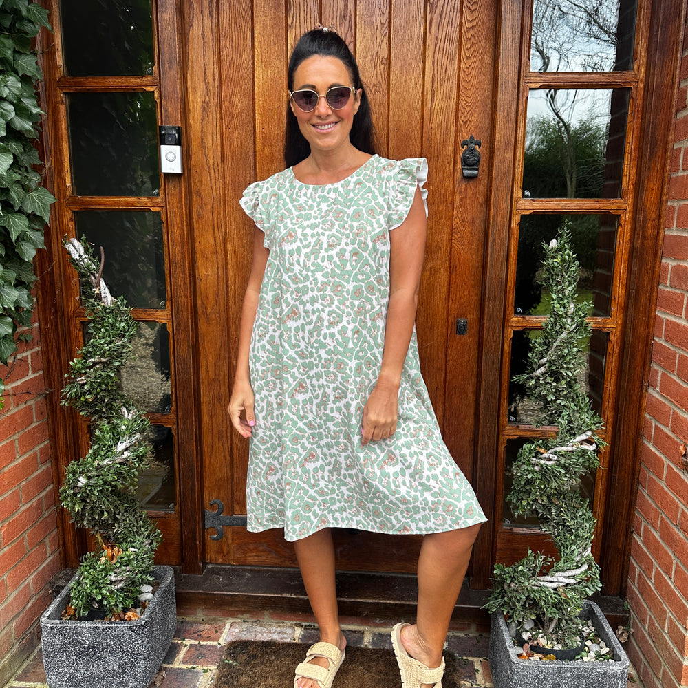 Rudi Leopard Dress - Blush Boutique Essex