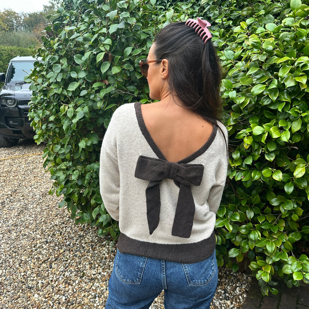Peta Bow Jumper