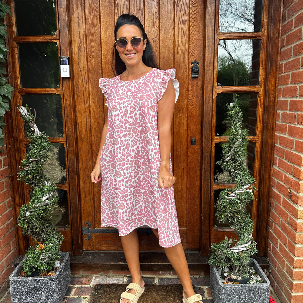 Rudi Leopard Dress - Blush Boutique Essex