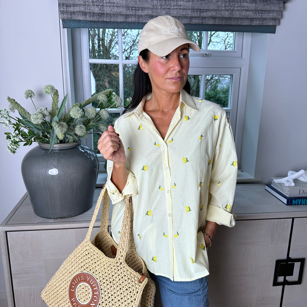 Lemon Shirt - Blush Boutique Essex
