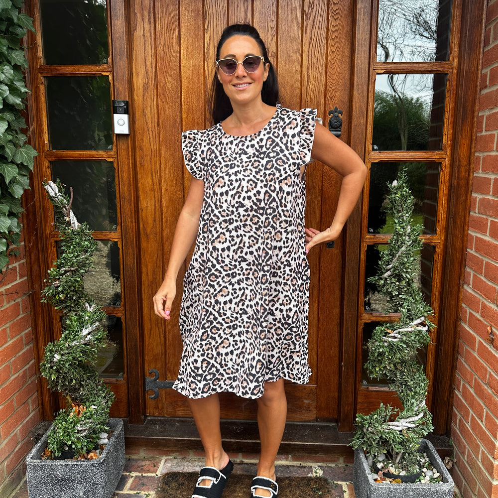 Rudi Leopard Dress - Blush Boutique Essex