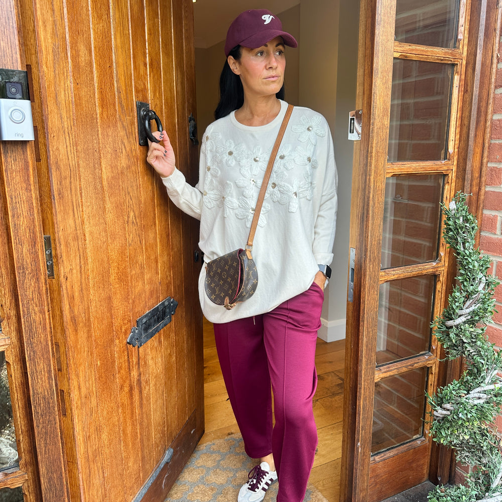 Mina Knit Jumper - Blush Boutique Essex