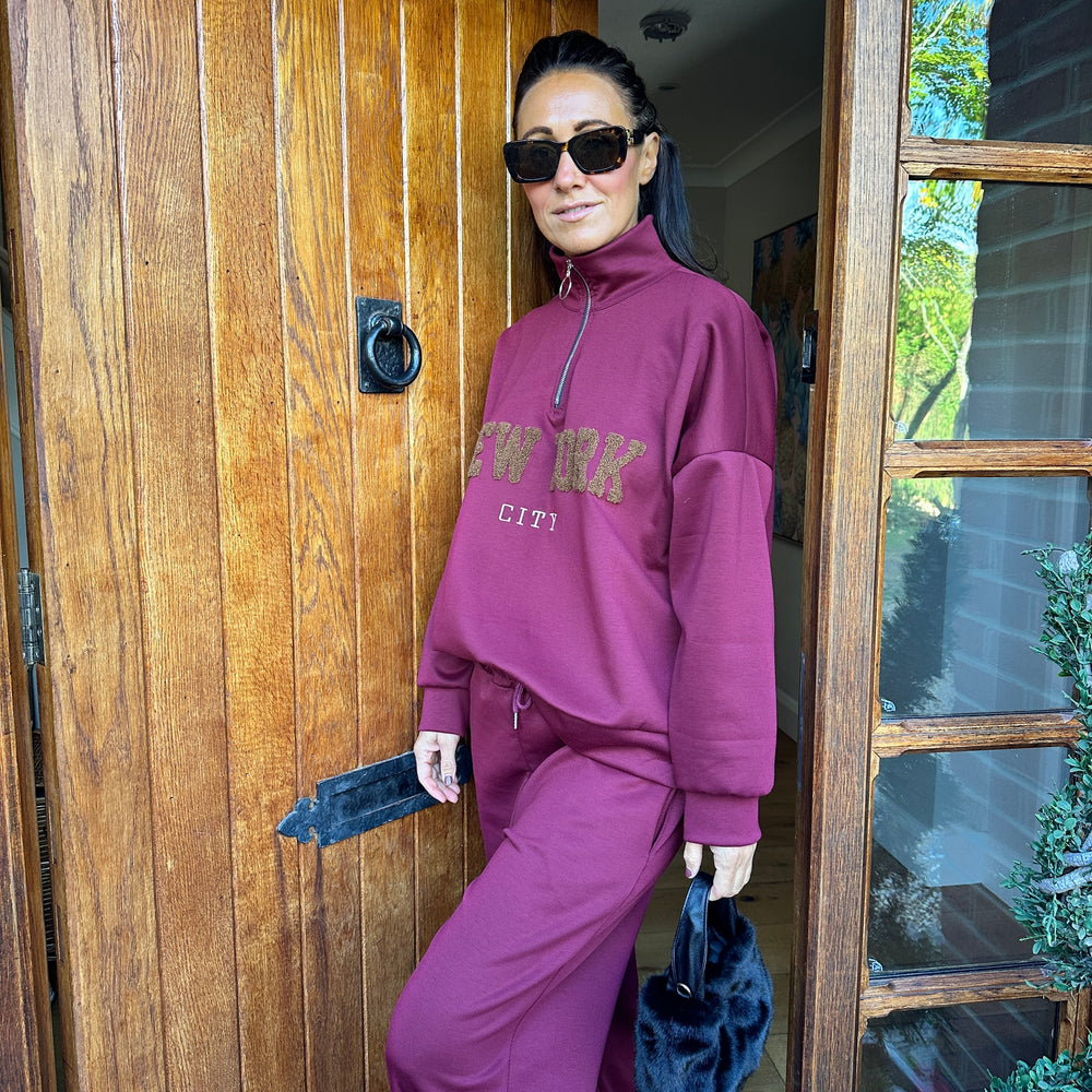 New York Tracksuit - Blush Boutique Essex
