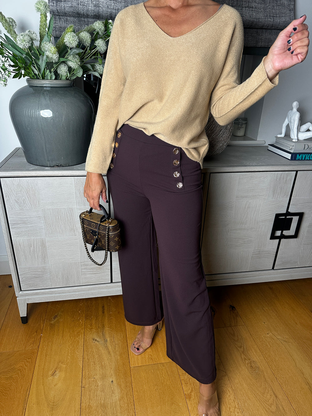 Goldie Trouser - Blush Boutique Essex