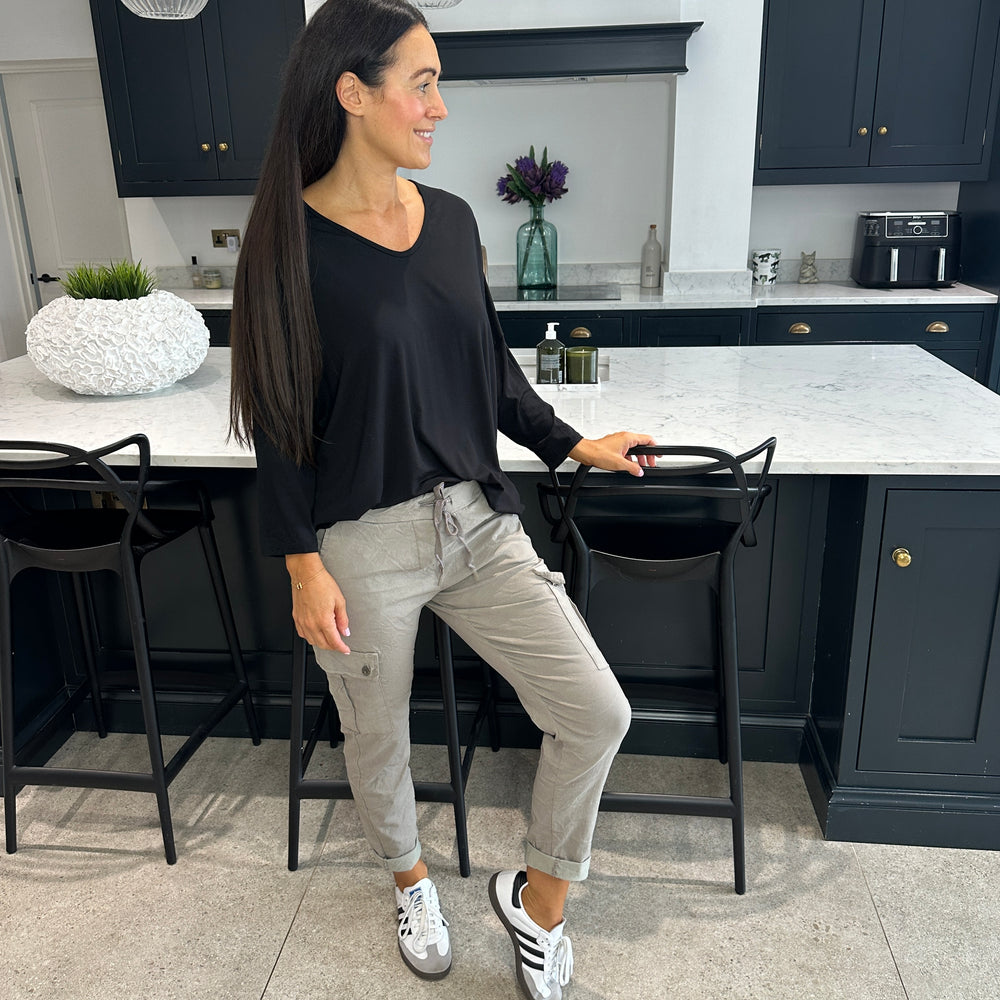 Cargo Carli Trousers - Blush Boutique Essex