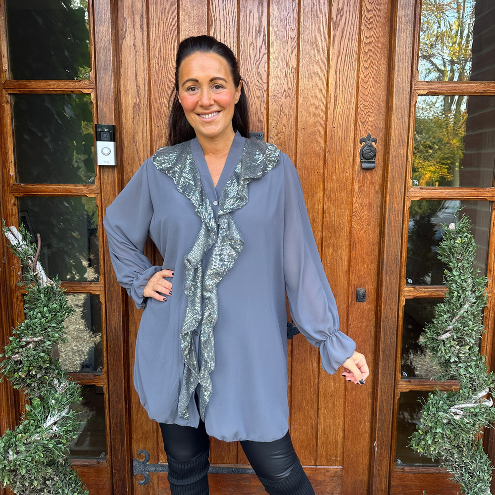 Festive Santiago Shirt - Blush Boutique Essex