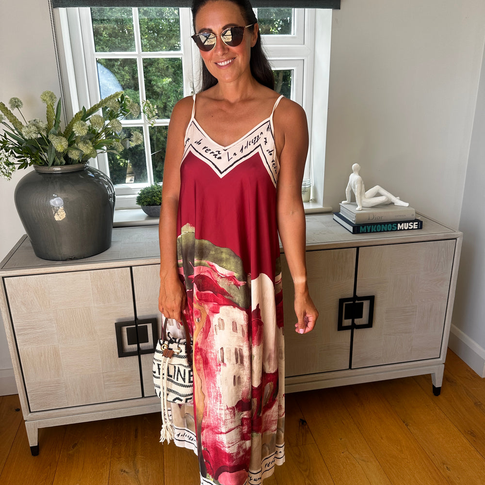 Venice Scarf Dress - Blush Boutique Essex