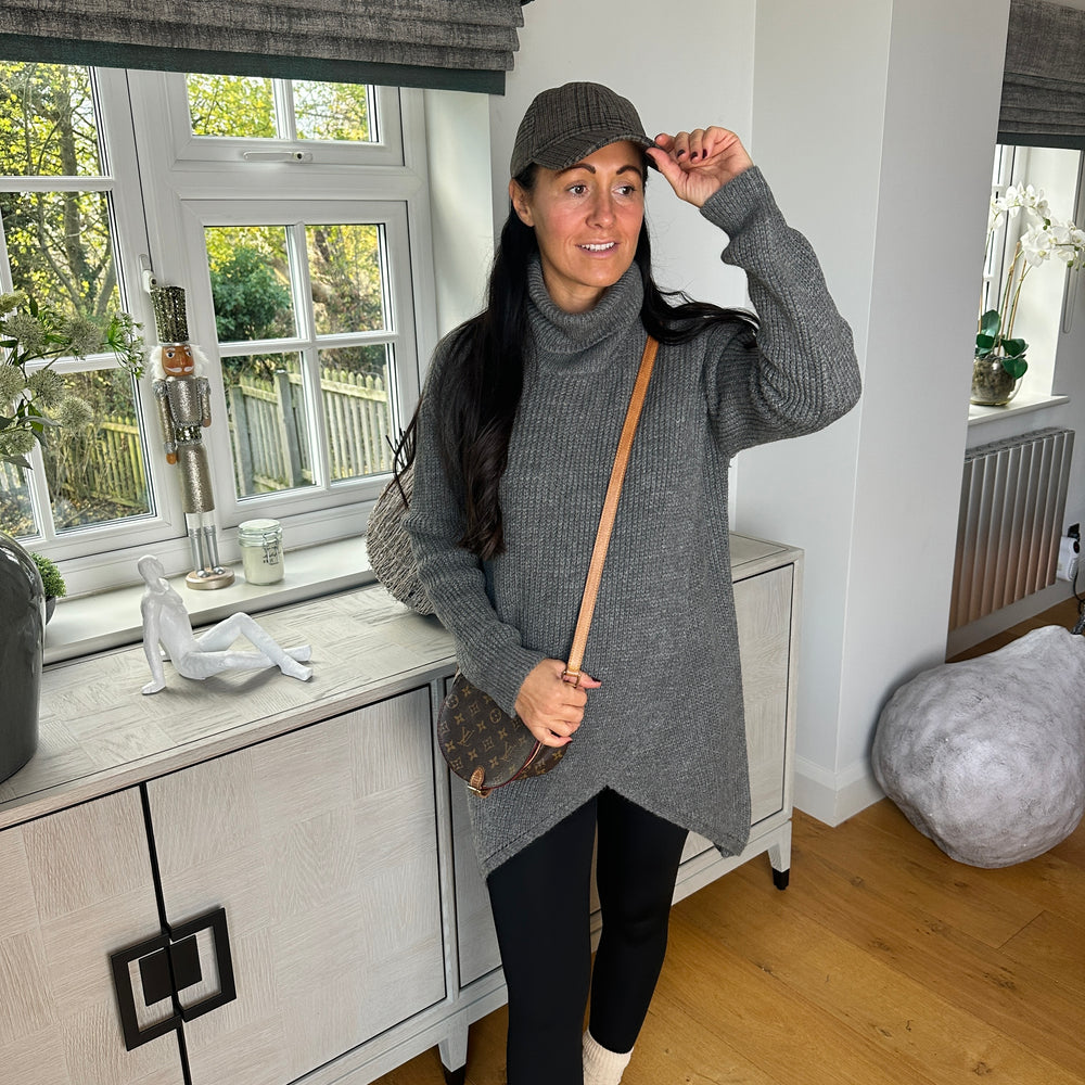 Barney Cross Over Knit Jumper