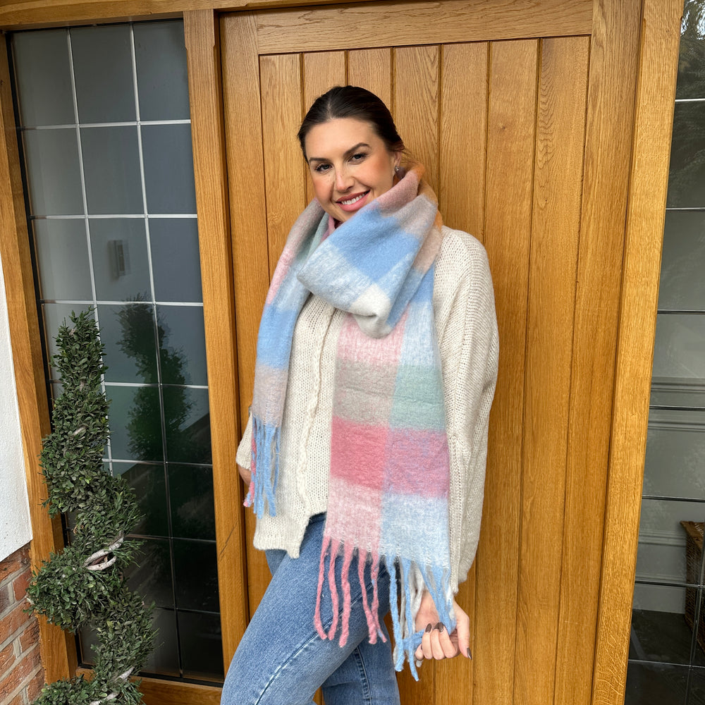Chunky Scarf/Shawl - Blush Boutique Essex