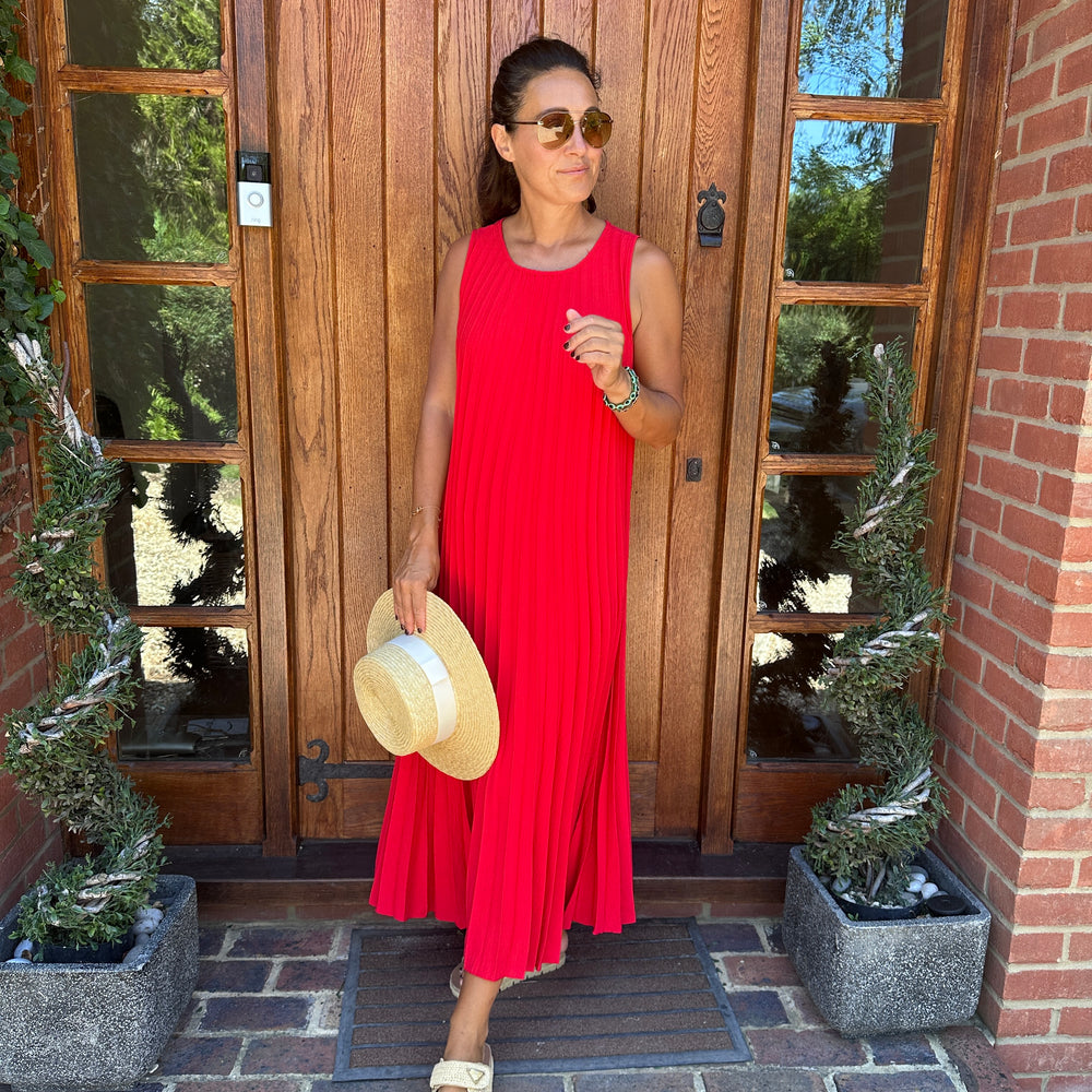 Mia Pleated Maxi