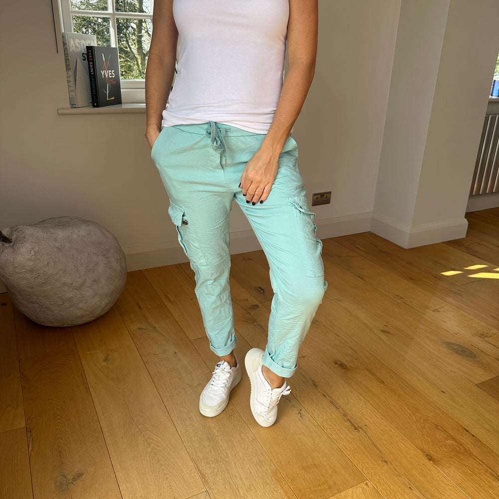 Cargo Carli Trousers - Blush Boutique Essex