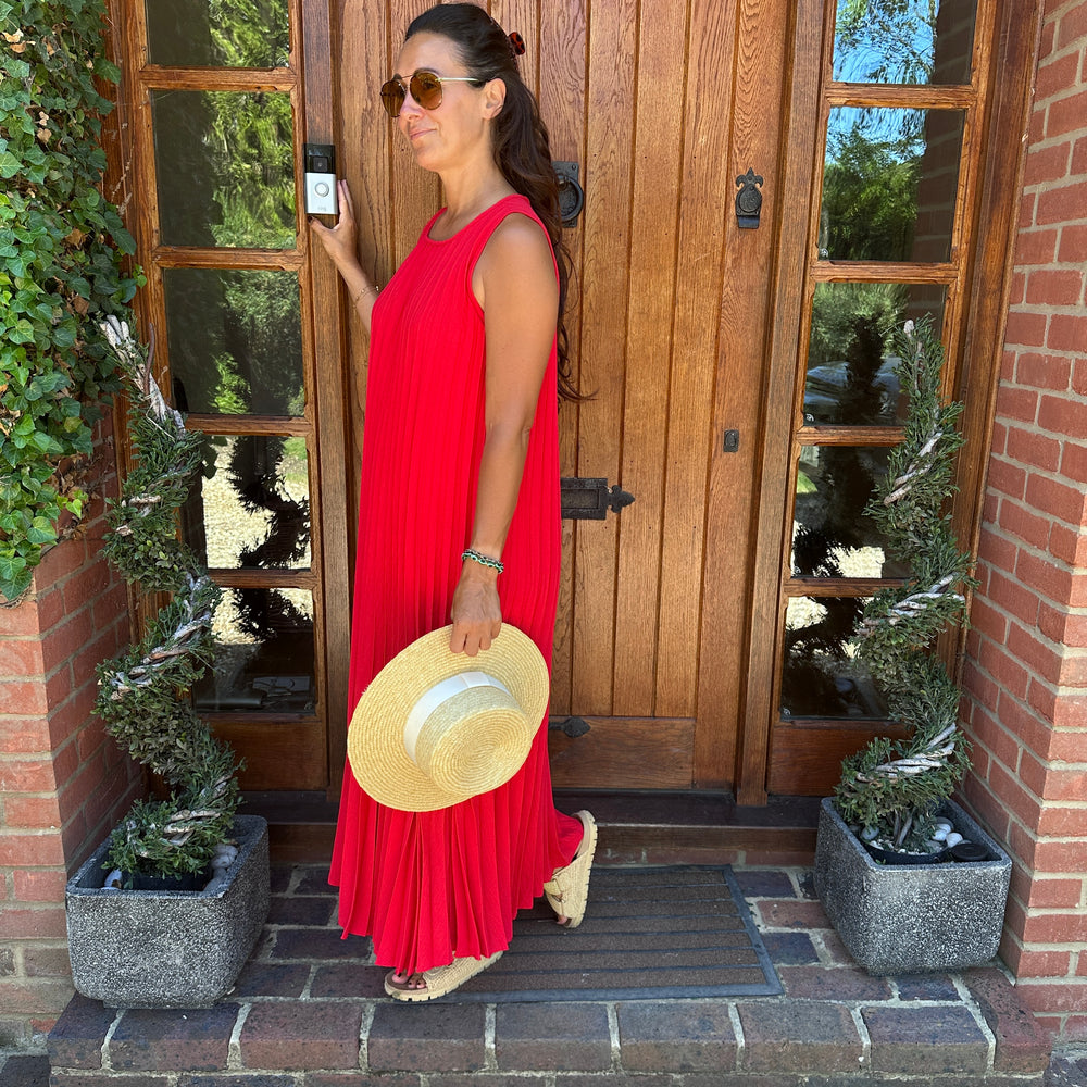 Mia Pleated Maxi