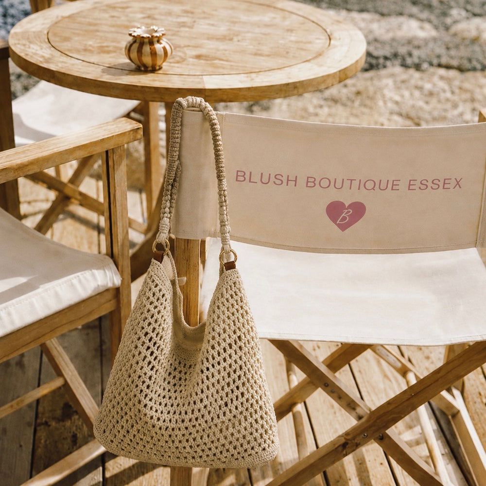 Palma crochet bag - Blush Boutique Essex
