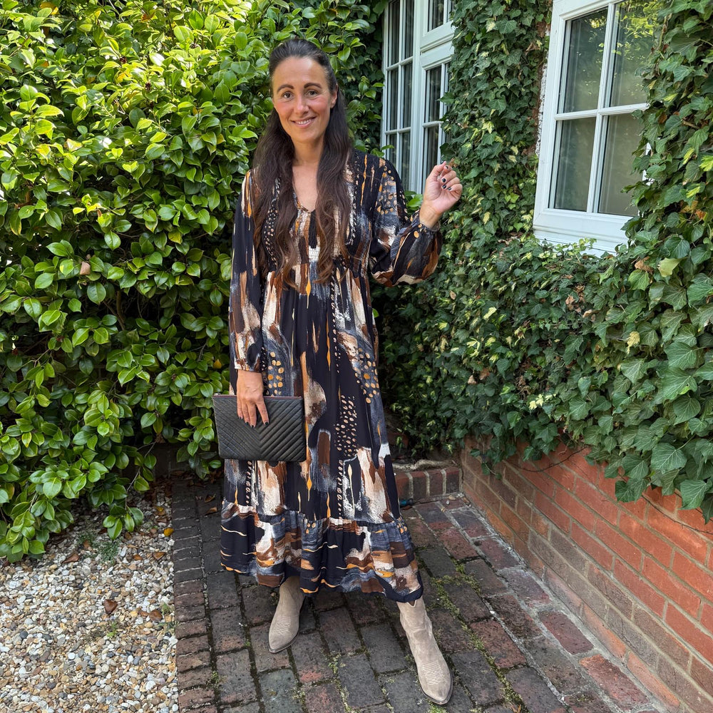 Autumn Dress - Blush Boutique Essex